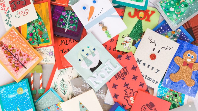 Make Christmas Cards for Senior Living Residents